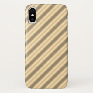 Classic Gold Diagonal Stripe iPhone / iPad Fall Case-Mate iPhone Hülle