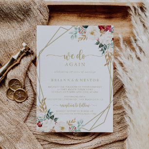 Classic Gold Floral machen wir wieder einmal eine  Einladung