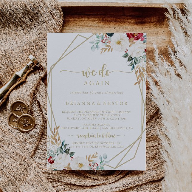 Classic Gold Floral machen wir wieder einmal eine  Einladung (Von Creator hochgeladen)