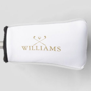 Classic Gold Personalisiert Name Golf Clubs Golf Headcover