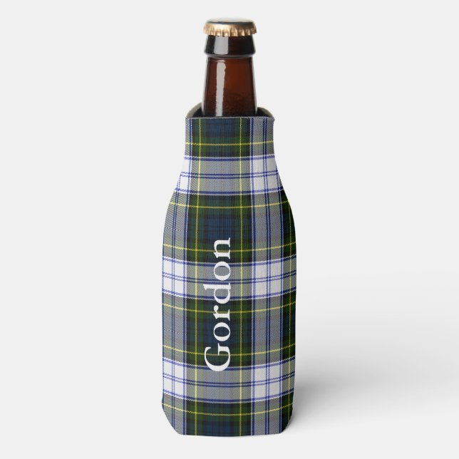 Classic Gordon Dress Tartan Kariert Flasche Cooler Flaschenkühler (Flaschenvorderseite)