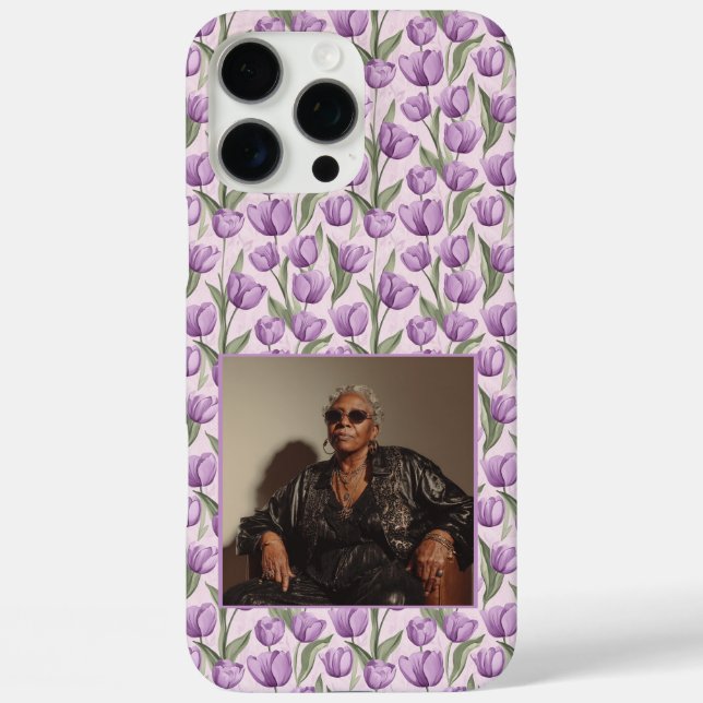 Classic Graduation Gift Tulip Flower Photo  Case-Mate iPhone Hülle (Rückseite)