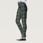 Classic Green Black Buffalo Tartan Kariert Vintag Leggings<br><div class="desc">Classic Green Black Buffalo Tartan Karierte Vintage Leggings</div>