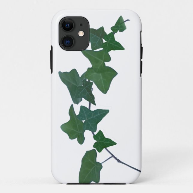 Classic Green English Ivy Case-Mate iPhone Hülle (Rückseite)
