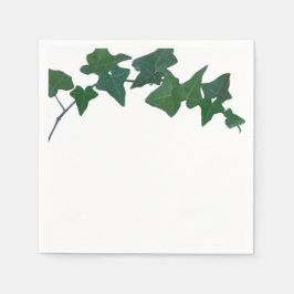 Classic Green English Ivy Serviette