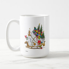 Classic Grinch | Grinch & Max mit Sleigh Tasse