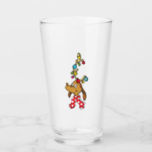 Classic Grinch Max - glückliche Feiertage Glas