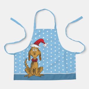 Classic Grinch Max. Weihnachtsmannmütze Schürze