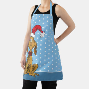 Classic Grinch   Max. Weihnachtsmannmütze Schürze