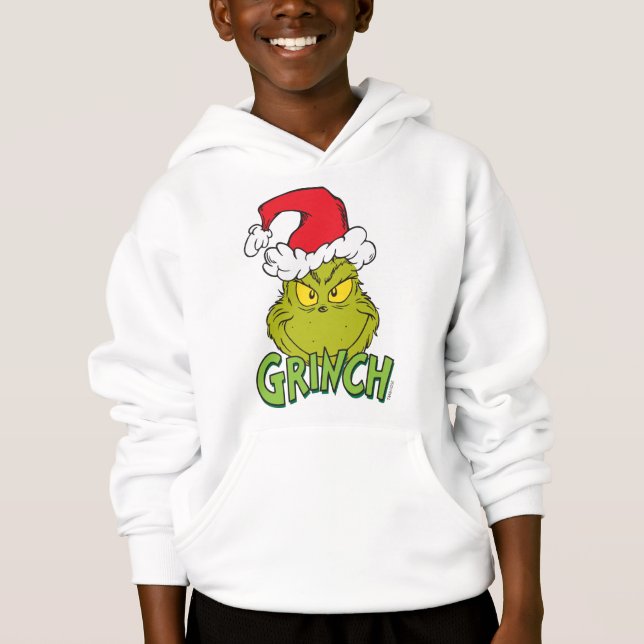 Classic Grinch | Naughty oder Nice Hoodie (Vorderseite)