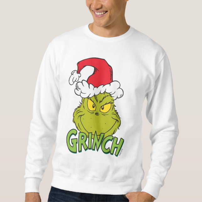 Classic Grinch | Naughty oder Nice Sweatshirt (Vorderseite)