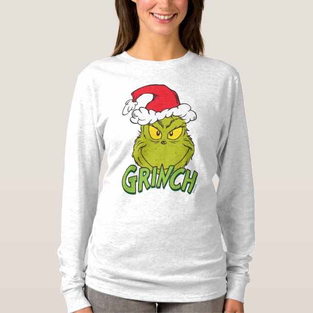 Classic Grinch | Naughty oder Nice T-Shirt (Vorderseite)