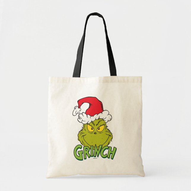 Classic Grinch | Naughty oder Nice Tragetasche (Vorne)
