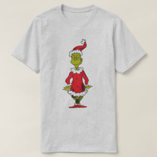 Classic Grinch   Santa Claus T-Shirt