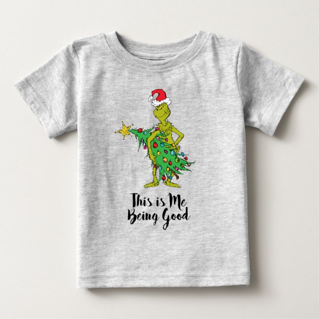 Classic Grinch | Übeltäter Baby T-shirt (Vorderseite)