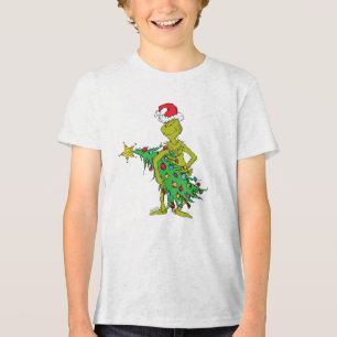 Classic Grinch   Übeltäter Tri-Blend Shirt
