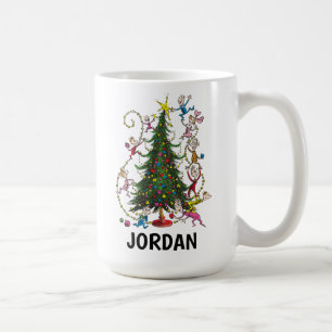 Classic Grinch   Weihnachtsbaum - Custom Kaffeetasse