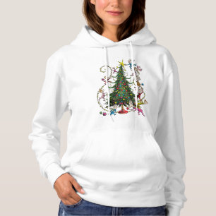 Classic Grinch Weihnachtsbaum Hoodie