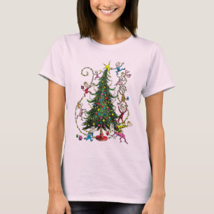Classic Grinch Weihnachtsbaum T-Shirt