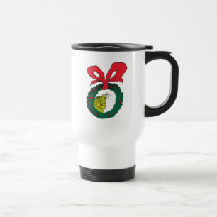 Classic Grinch Weihnachtskranz Reisebecher