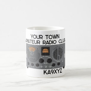 Classic Hallicrafters S 20R Radio Receiver Kaffeetasse
