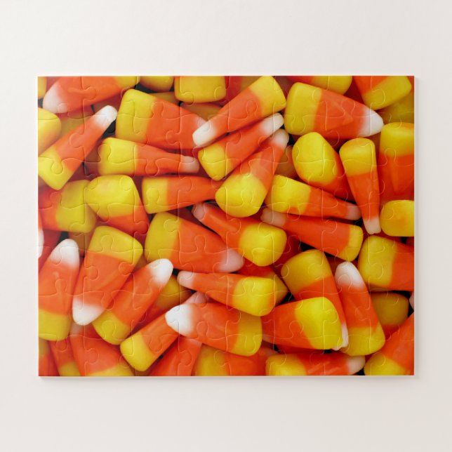 Classic Halloween Candy Corn Puzzle (Horizontal)