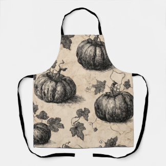 Classic Halloween Pumpkins Schürze