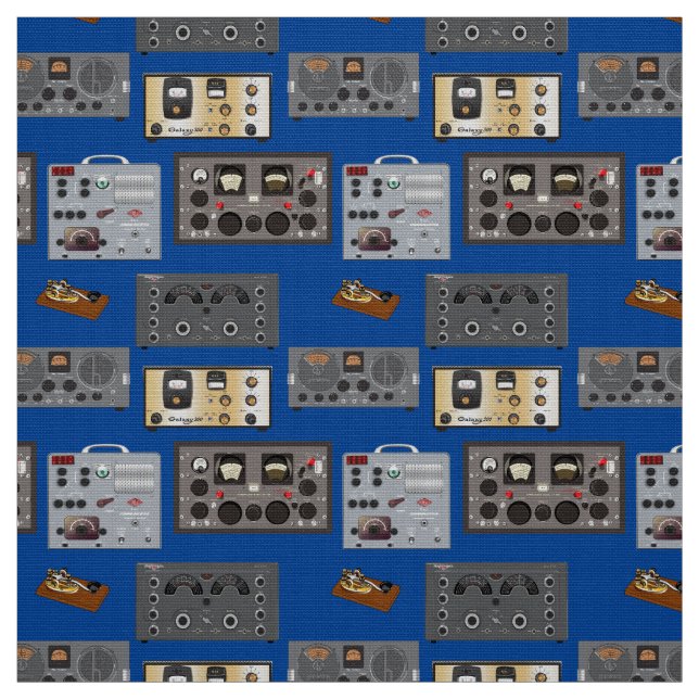 Classic Ham Radios Grid Stoff (Muster)