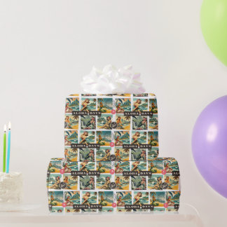 Classic Hawaiian Aloha Gift Wrap Geschenkpapier