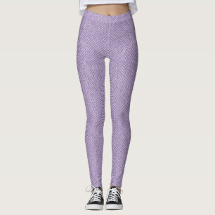 Classic Herringbone Weave Texture - Nahtloses Time Leggings