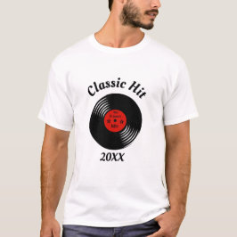 Classic Hit Individuelle Name und Birth Year Shirt