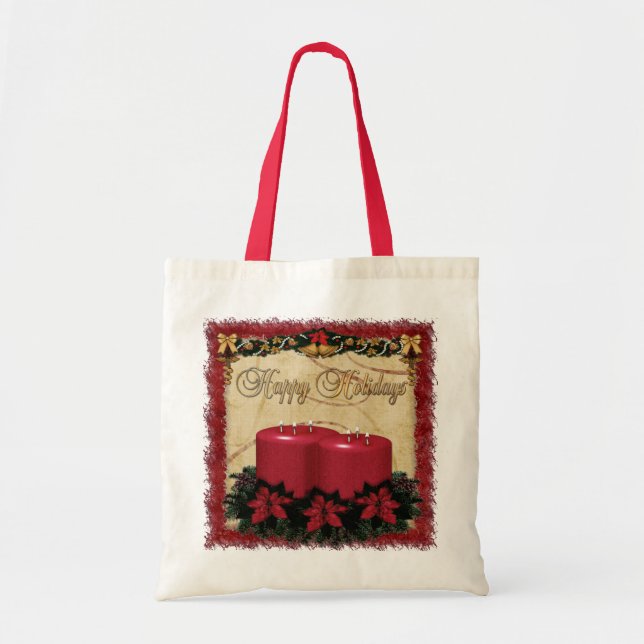 Classic Holiday Deko Christmas GIFT Tragetasche (Vorne)