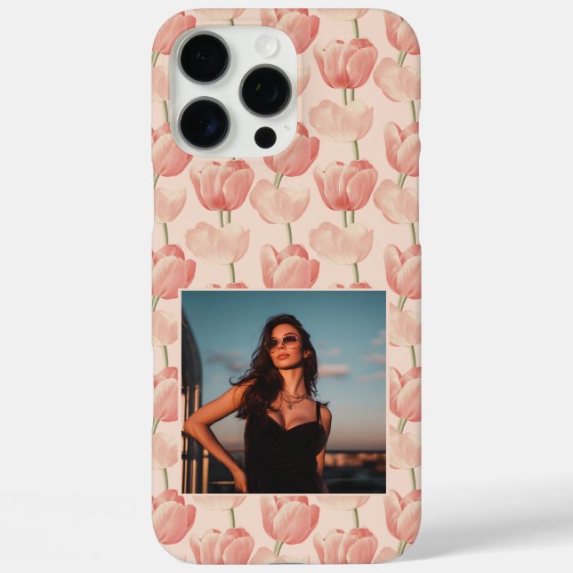Classic Holiday Gift Tulip Flower Photo  Case-Mate iPhone Hülle (Rückseite)