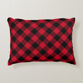Classic Holiday Plaid – Cozy Christmas Pillow Dekokissen