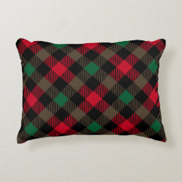 Classic Holiday Plaid – Cozy Christmas Pillow Dekokissen