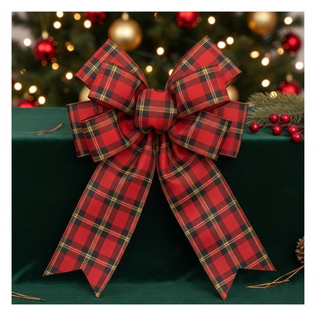 Classic Holiday Plaid Satinband (Von Creator hochgeladen)