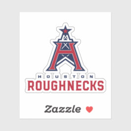 Classic Houston Roughnecks Merch Aufkleber
