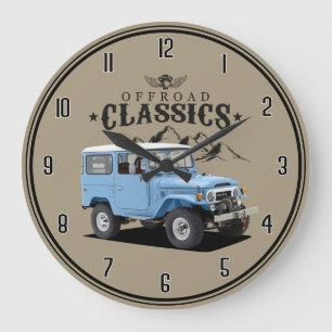 Classic J40 Truck Large Clock Große Wanduhr