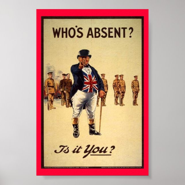 Classic John Bull Recruiting Poster (Vorne)