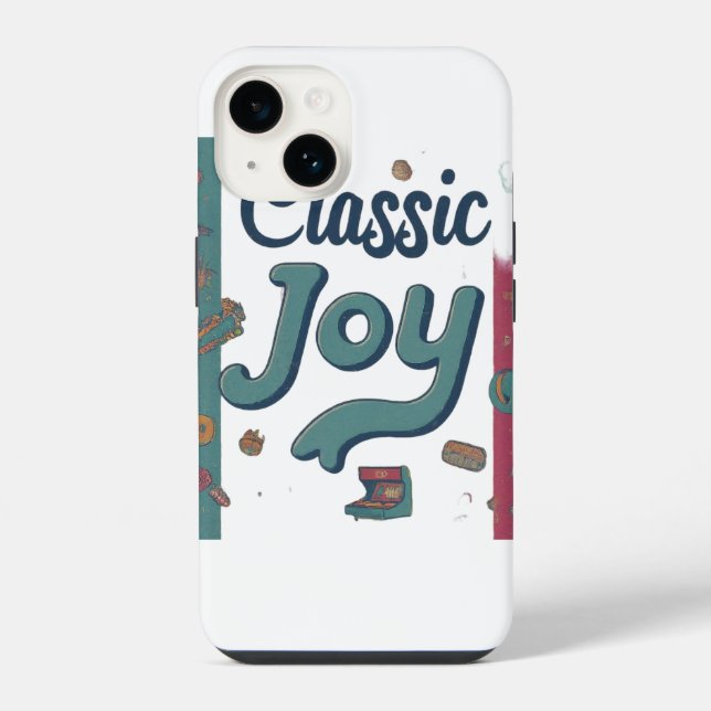 Classic Joy iPhone Hülle (Rückseite)