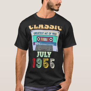 Classic Juli 1955 66. Geburtstag 66 Jahre alter Fa T-Shirt
