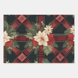 Classic Karo Gift Wrap" Geschenkpapier Set