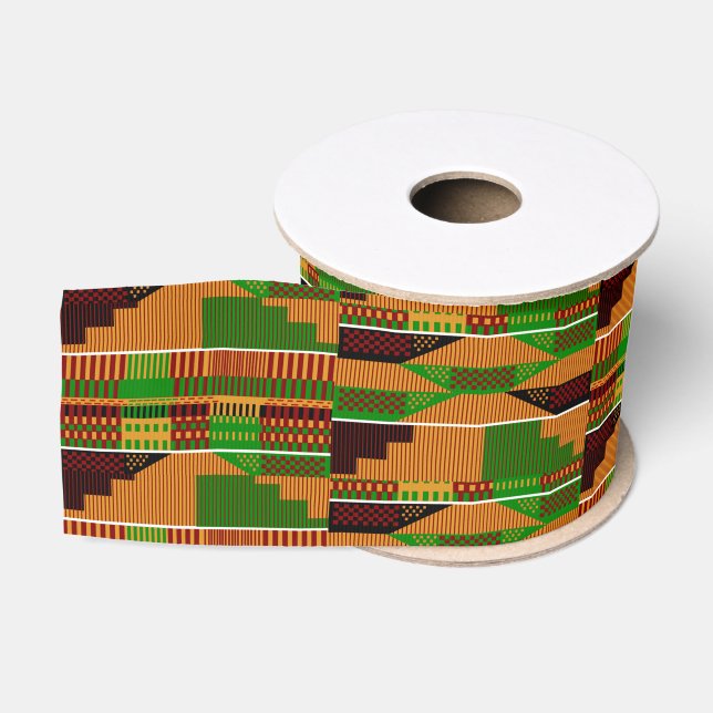 Classic Kente 3 inch K01 Ripsband (Spule)