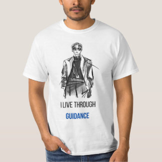 CLASSIC KOMFORTABEL GENTLEMAN T - SHIRT MIT QUOTE