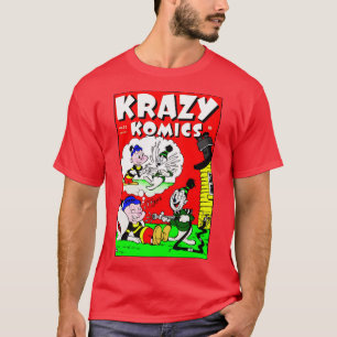 Classic Krazy Komics T - Shirt der 40er Jahre