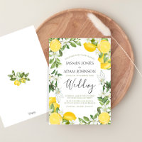 Classic Lemon Greenerity Summer Wedding