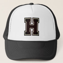 Classic Letter "H" Trucker Hat Truckerkappe
