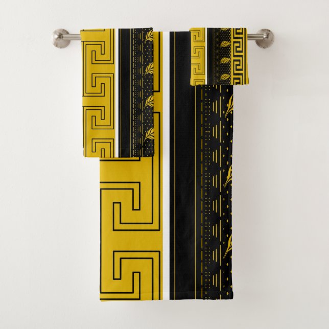 Classic Line Art Badhandtuch Set (Insitu)