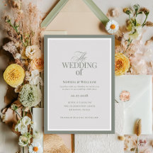 Classic Luxe | Elegante Sage Green Wedding