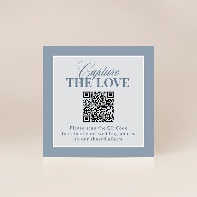 Classic Luxe | QR-Code Hochzeit - Erfasse die Lieb Begleitkarte (Von Creator hochgeladen)